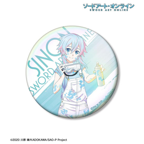 『ソードアート・オンライン』描き下ろし シノン ペイントスタイルver. Ani-Art clear label 第2弾 75mmオーロラ缶バッジ