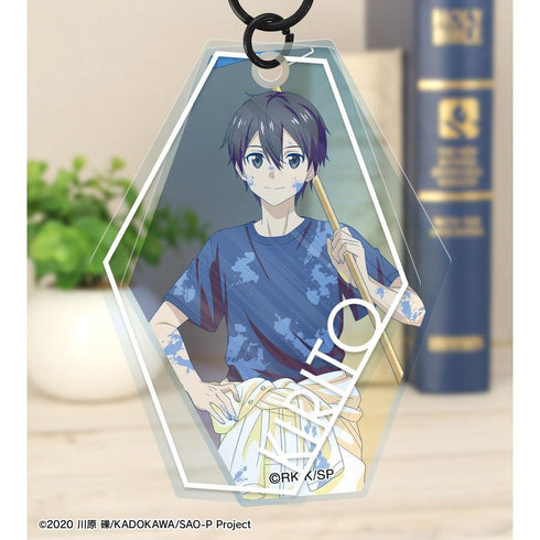 『ソードアート・オンライン』描き下ろし キリト ペイントスタイルver. Ani-Art clear label 第2弾 2連スライドアクリルキーホルダー