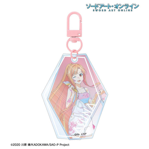 『ソードアート・オンライン』描き下ろし アスナ ペイントスタイルver. Ani-Art clear label 第2弾 2連スライドアクリルキーホルダー