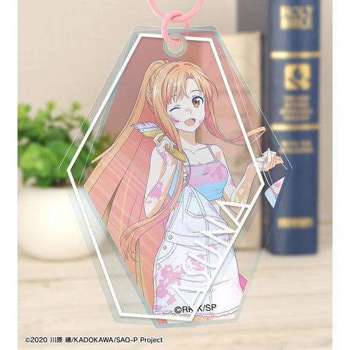 『ソードアート・オンライン』描き下ろし アスナ ペイントスタイルver. Ani-Art clear label 第2弾 2連スライドアクリルキーホルダー