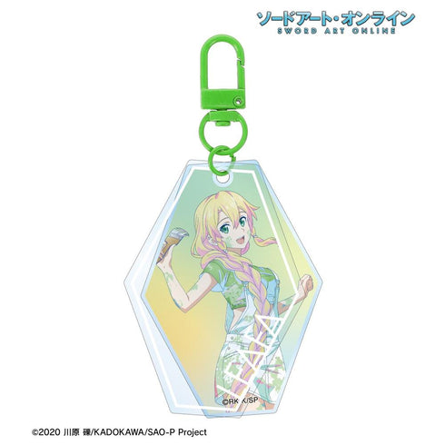 『ソードアート・オンライン』描き下ろし リーファ ペイントスタイルver. Ani-Art clear label 第2弾 2連スライドアクリルキーホルダー