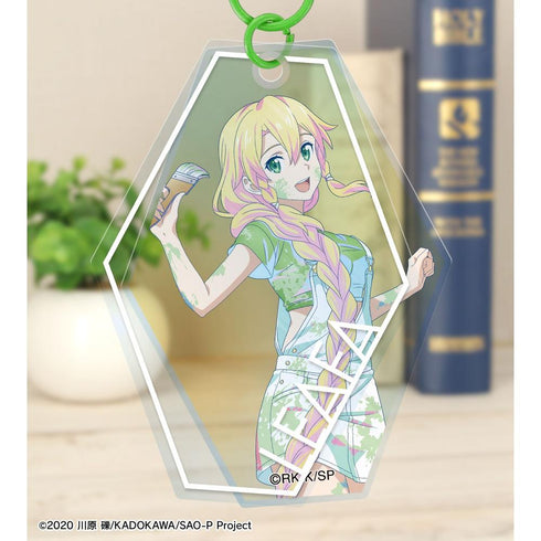 『ソードアート・オンライン』描き下ろし リーファ ペイントスタイルver. Ani-Art clear label 第2弾 2連スライドアクリルキーホルダー