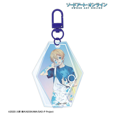 『ソードアート・オンライン』描き下ろし ユージオ ペイントスタイルver. Ani-Art clear label 第2弾 2連スライドアクリルキーホルダー