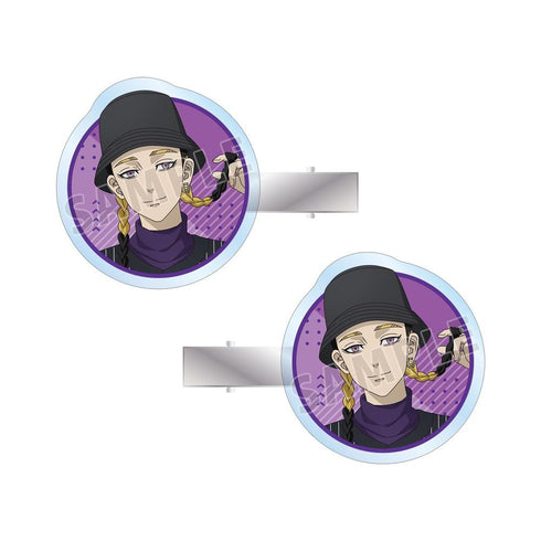 《东京复仇者》全新绘制 灰谷兰 棒球衫版 亚克力发夹2件套
