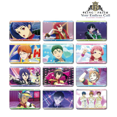 『KING OF PRISM -Your Endless Call- み~んなきらめけ!プリズム☆ツアーズ』トレーディング場面写スクエア缶バッジ ver.A(単位/BOX)