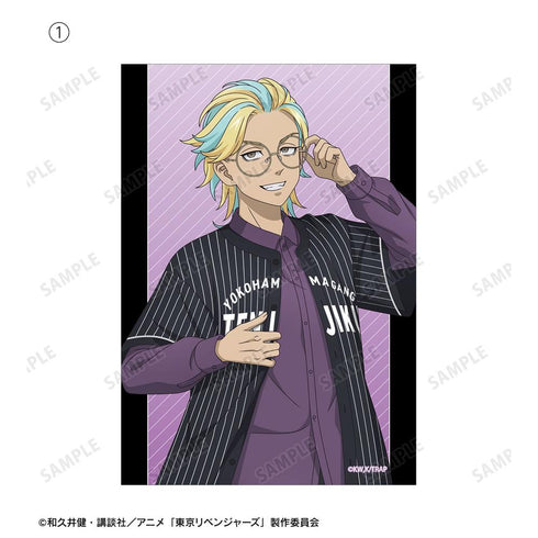 《东京复仇者》全新绘制 灰谷龙胆 棒球衫版 写真卡2张套装