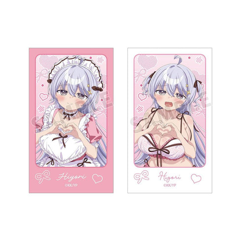『よわよわ先生』鶸村ひより イラストカード2枚セット ver.B