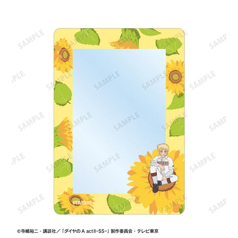 『ダイヤのA actII -Second Season-』成宮 鳴 Botania B8硬質カードケース&イラストカードセット