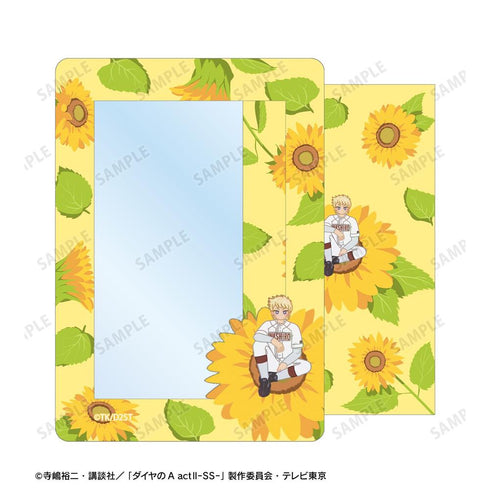 『ダイヤのA actII -Second Season-』成宮 鳴 Botania B8硬質カードケース&イラストカードセット
