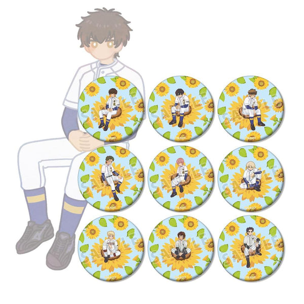 『ダイヤのA actII -Second Season-』トレーディング Botania マット缶バッジ(単位/BOX)