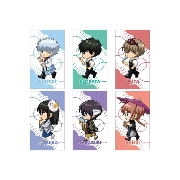 『銀魂』ちびとこ 夏の歩みver. イラストシート6枚セット