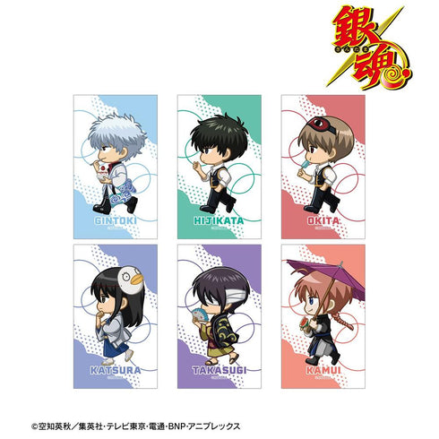 『銀魂』ちびとこ 夏の歩みver. イラストシート6枚セット