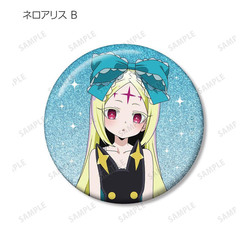 『魔法少女にあこがれて』描き下ろし ムーンナイトver. トレーディンググリッター缶バッジ(単位/BOX)