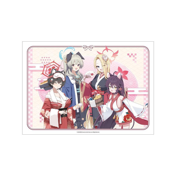 『ブルーアーカイブ』百鬼夜行連合学院 A3マットポスター