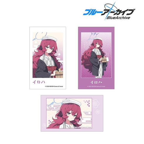 "Blue Archive" Iroha Ani-Frame 3-Piece Set