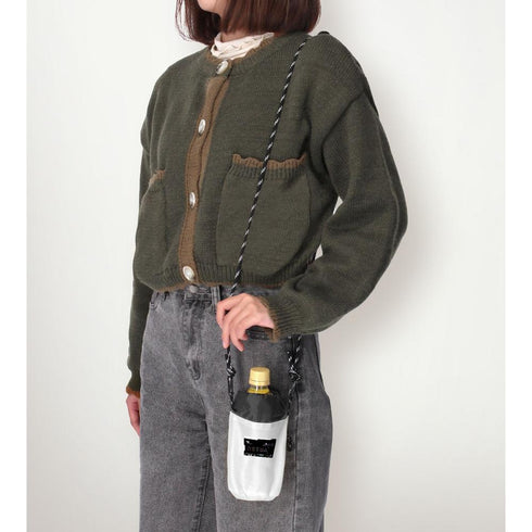 "Blue Archive" Gehenna Academy Motif Bottle Shoulder Bag
