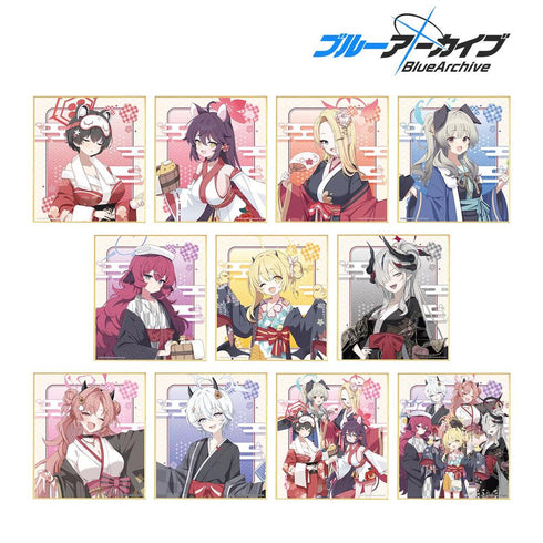 『ブルーアーカイブ』トレーディングミニ色紙(単位/BOX)