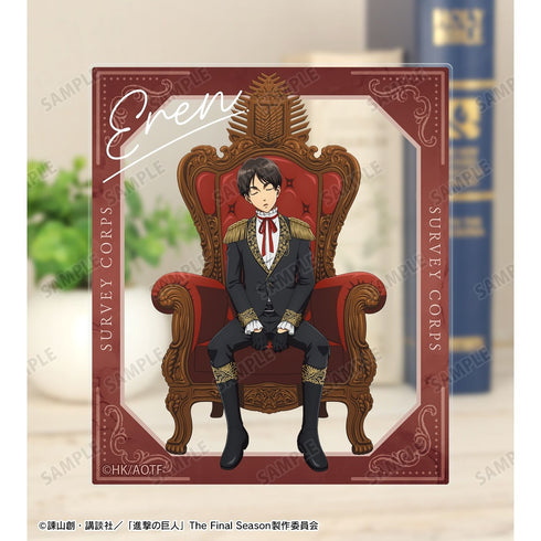 《进击的巨人》全新绘制 梦想王座版 亚克力收藏卡(单位/盒)