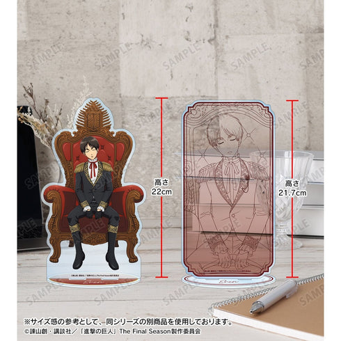 《进击的巨人》全新绘制 艾伦 “梦想之座”·线稿版 特大亚克力立牌