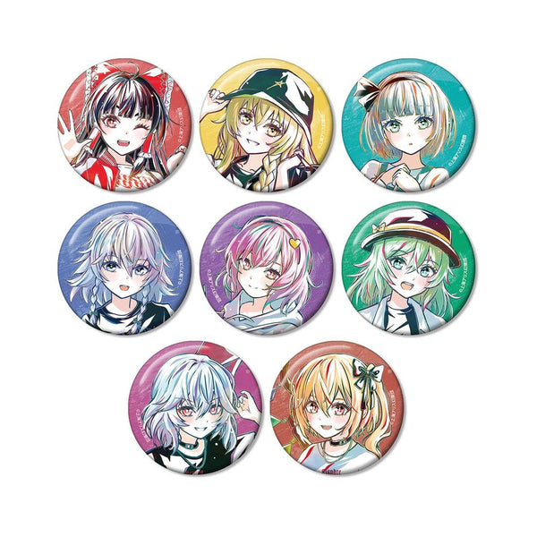 『東方Project』松本能人イラスト 現代風ファッションver. トレーディング Ani-Art 缶バッジ(単位/BOX)