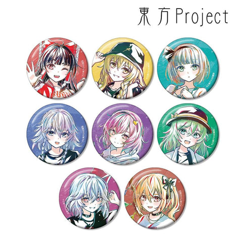 『東方Project』松本能人イラスト 現代風ファッションver. トレーディング Ani-Art 缶バッジ(単位/BOX)