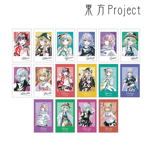 『東方Project』松本能人イラスト 現代風ファッションver. トレーディング Ani-Art Ani-Frame(単位/BOX)