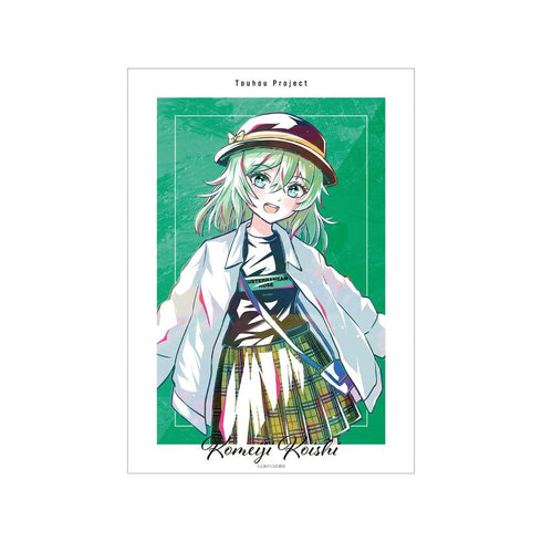 『東方Project』松本能人イラスト 古明地こいし 現代風ファッションver. Ani-Art A3マット加工ポスター