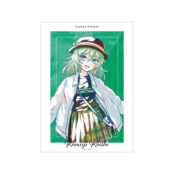 『東方Project』松本能人イラスト 古明地こいし 現代風ファッションver. Ani-Art A3マット加工ポスター