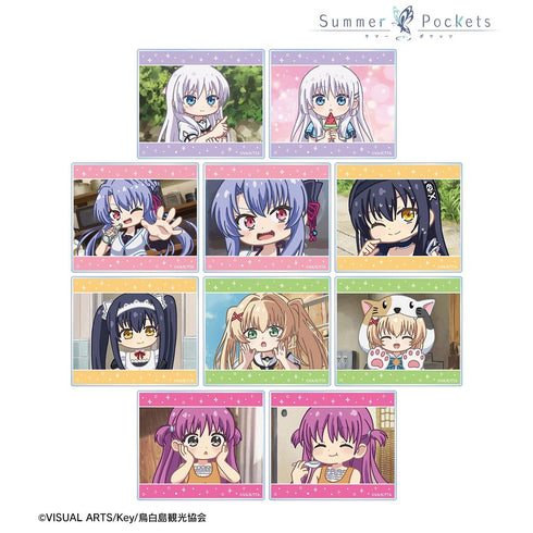 『Summer Pockets』トレーディング ゆるコマ アクリルカード(単位/BOX)