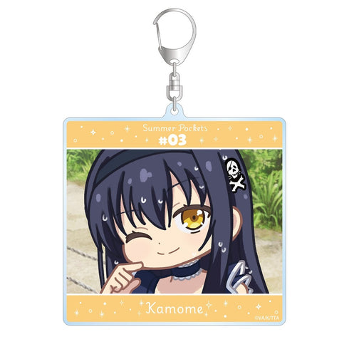 『Summer Pockets』久島鴎 ゆるコマ BIGアクリルキーホルダー ver.A