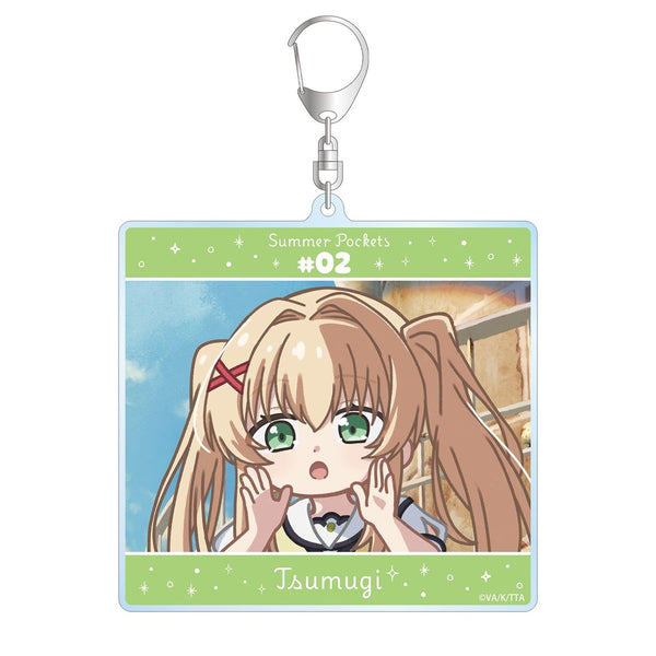 『Summer Pockets』紬ヴェンダース ゆるコマ BIGアクリルキーホルダー ver.A