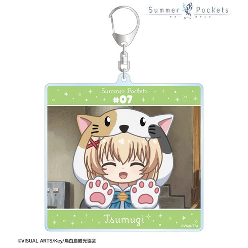 『Summer Pockets』紬ヴェンダース ゆるコマ BIGアクリルキーホルダー ver.B