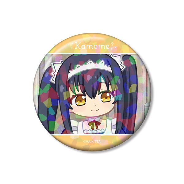 『Summer Pockets』久島鴎 ゆるコマ 75mmホログラム缶バッジ ver.B