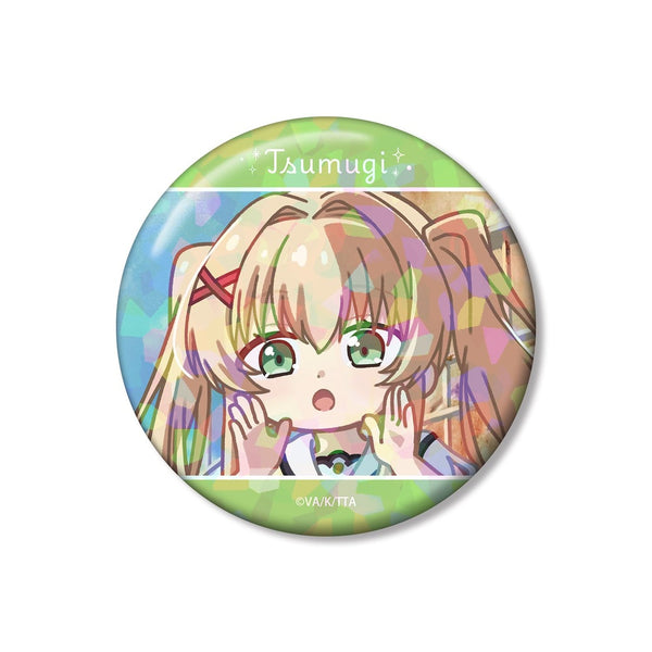 『Summer Pockets』紬ヴェンダース ゆるコマ 75mmホログラム缶バッジ ver.A