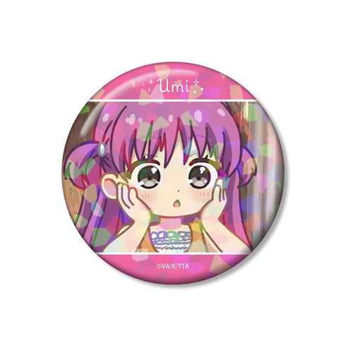 『Summer Pockets』加藤うみ ゆるコマ 75mmホログラム缶バッジ ver.A