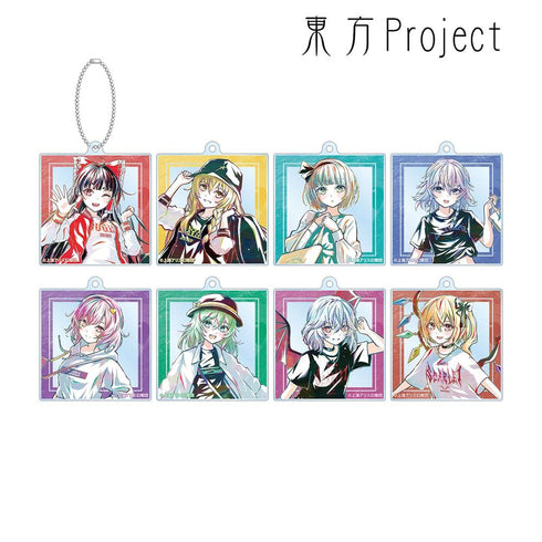 『東方Project』松本能人イラスト 現代風ファッションver. トレーディング Ani-Art アクリルキーホルダー(単位/BOX)