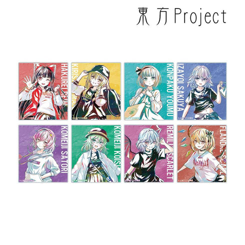 『東方Project』松本能人イラスト 現代風ファッションver. トレーディング Ani-Art アクリルカード(単位/BOX)