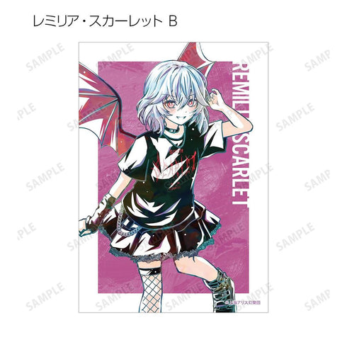 『東方Project』松本能人イラスト 現代風ファッションver. トレーディング Ani-Art ブロマイド(単位/BOX)