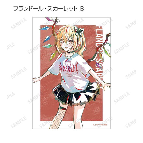 『東方Project』松本能人イラスト 現代風ファッションver. トレーディング Ani-Art ブロマイド(単位/BOX)
