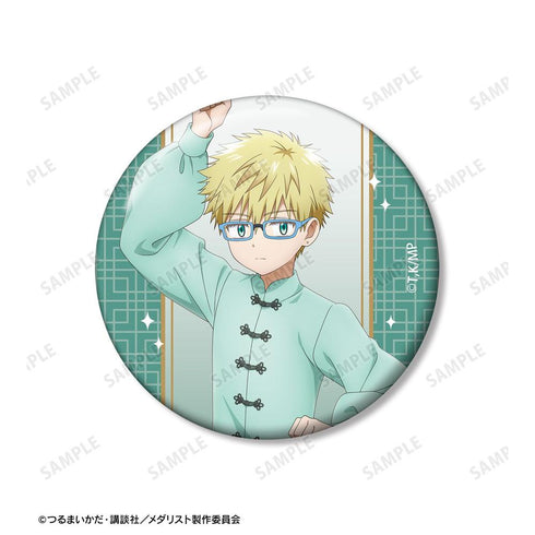 『メダリスト』描き下ろし 鴗鳥理凰 チャイナ服ver. 缶バッジ2個セット