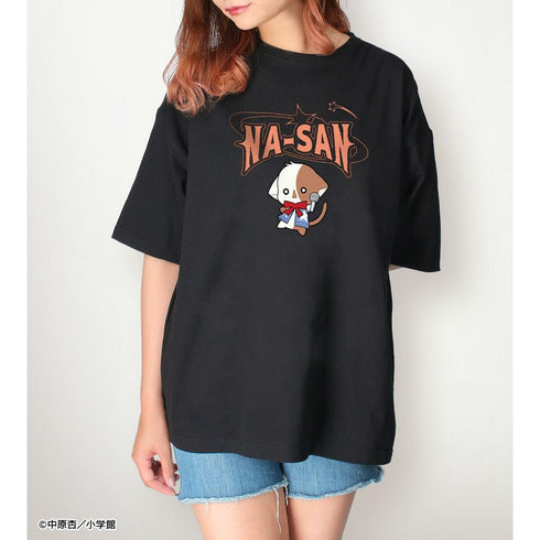 『きらりん☆レボリューション』なーさん ちびキャラ 音楽ver. BIGシルエットTシャツ ver.Aユニセックス