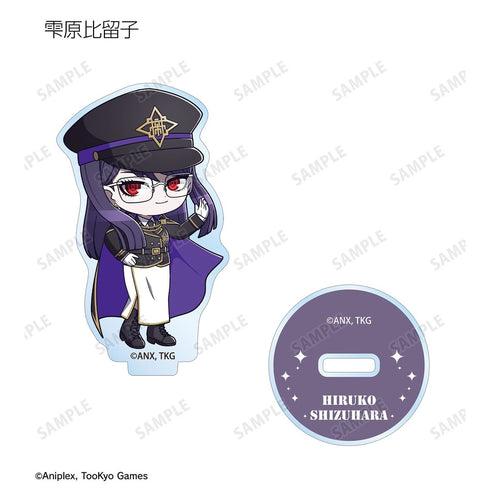 『HUNDRED LINE -最終防衛学園-』ミリタリーver. トレーディング ちびキャラ アクリルスタンド カラオケの鉄人 コラボ(単位/BOX)