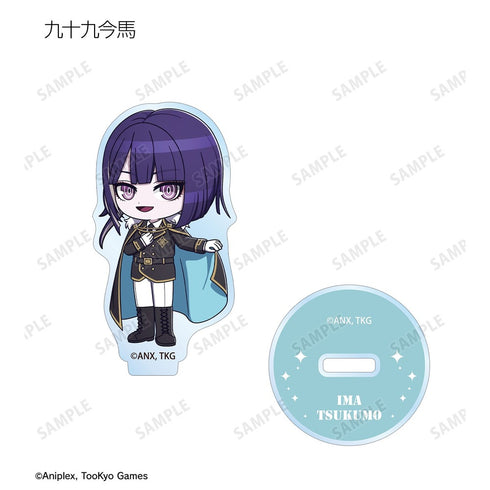 『HUNDRED LINE -最終防衛学園-』ミリタリーver. トレーディング ちびキャラ アクリルスタンド カラオケの鉄人 コラボ(単位/BOX)