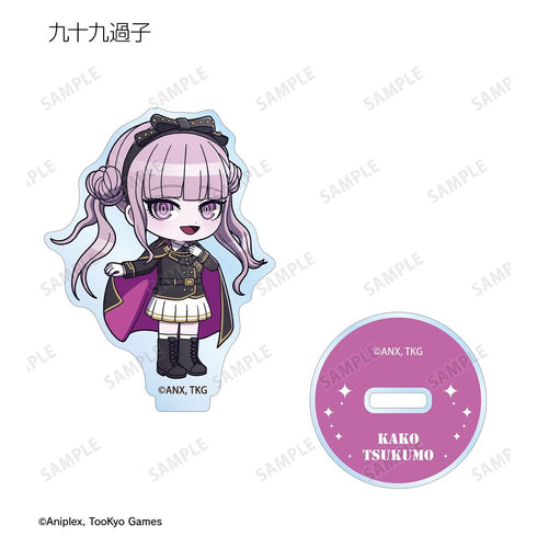 『HUNDRED LINE -最終防衛学園-』ミリタリーver. トレーディング ちびキャラ アクリルスタンド カラオケの鉄人 コラボ(単位/BOX)