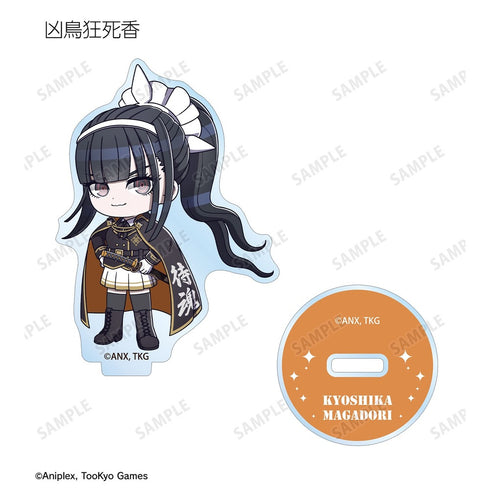 『HUNDRED LINE -最終防衛学園-』ミリタリーver. トレーディング ちびキャラ アクリルスタンド カラオケの鉄人 コラボ(単位/BOX)