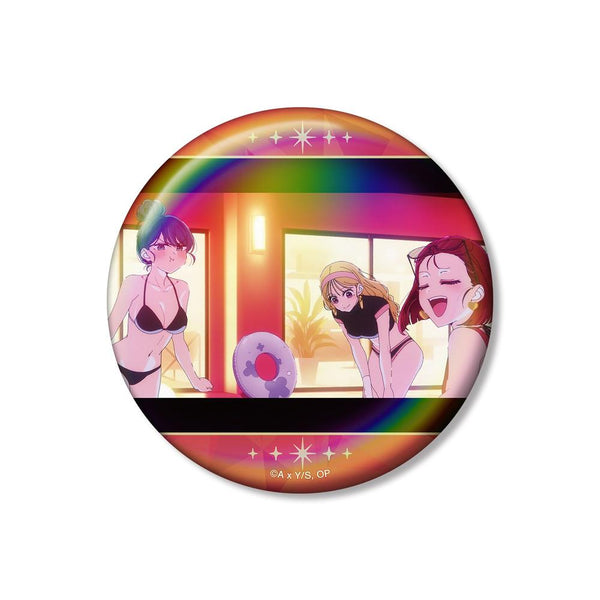 『【推しの子】』【推しの子】 ルビー&有馬かな&黒川あかね オープニング場面写75mmオーロラ缶バッジ