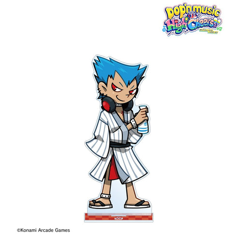 『pop'n music High☆Cheers!!』描き下ろし 六 夏祭りver. 特大アクリルスタンド