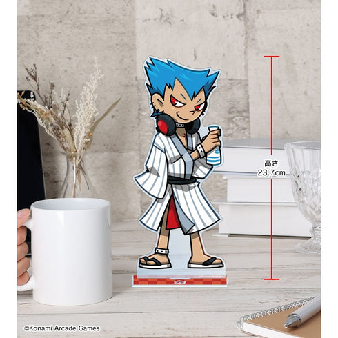 『pop'n music High☆Cheers!!』描き下ろし 六 夏祭りver. 特大アクリルスタンド