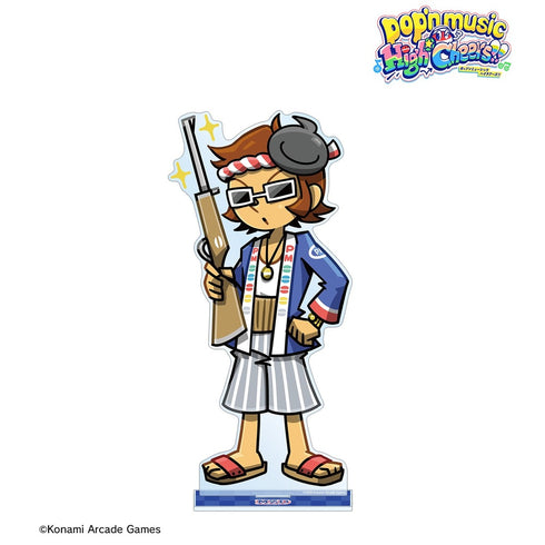 『pop'n music High☆Cheers!!』描き下ろし MZD 夏祭りver. 特大アクリルスタンド
