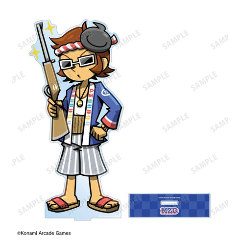 『pop'n music High☆Cheers!!』描き下ろし MZD 夏祭りver. 特大アクリルスタンド